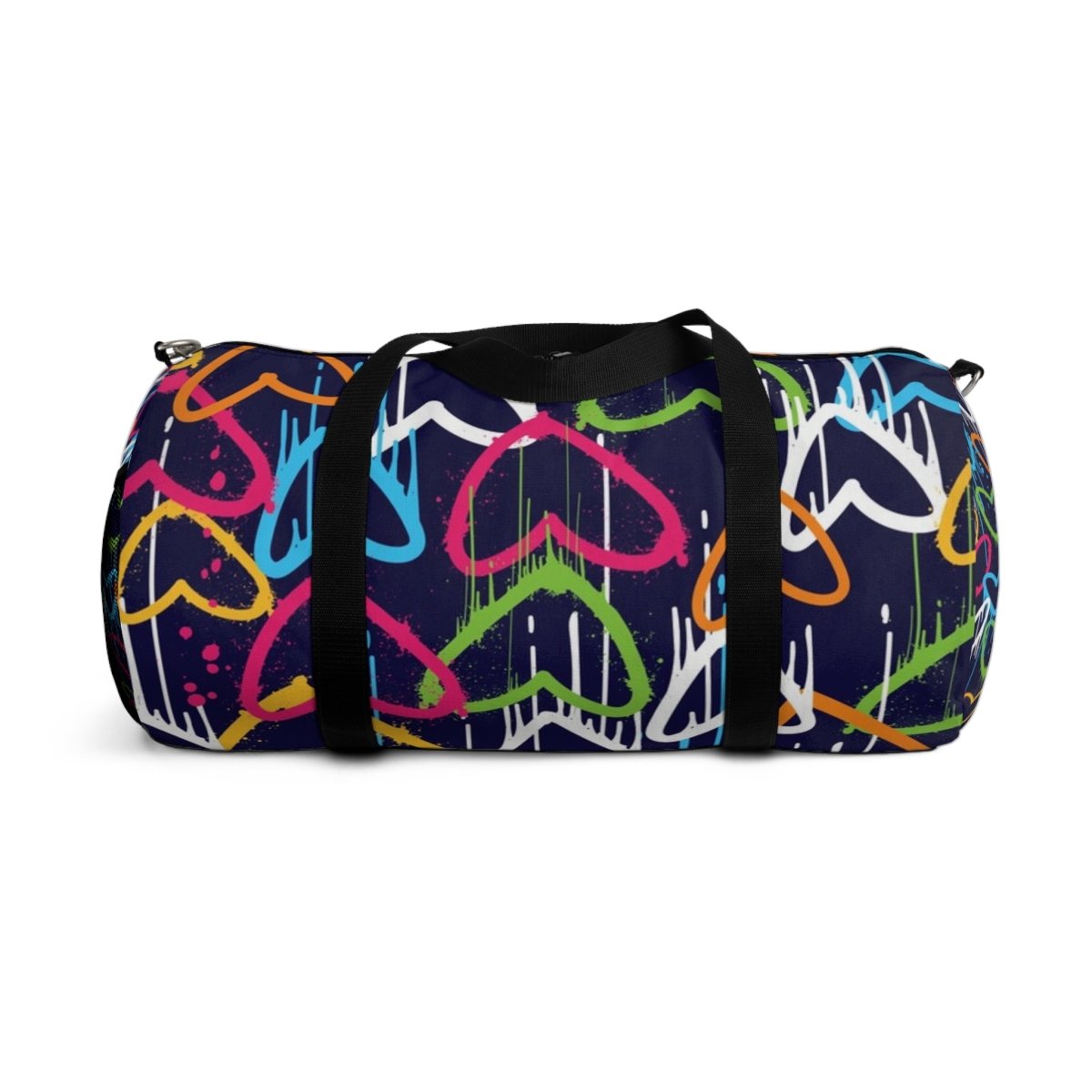 Graffiti Heart Duffel Bag - Colorful Street Art Travel Gym Bag 19910397432456538661 Earthbound Pacific