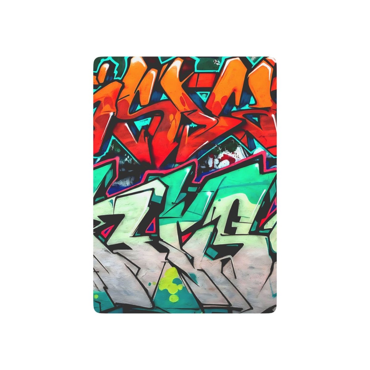 Graffiti Playing Cards, Poker Deck, Game Night Gift, Unique Art Cards, Card Game Supplies - Earthbound Pacific