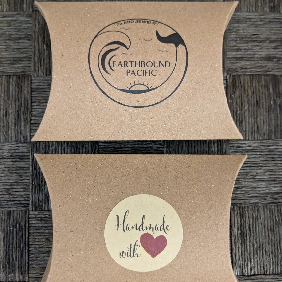 Hand Carved Solid Bone Two Sided Dragon Necklace with Stone Inlay BD259J Earthbound Pacific