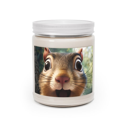 Happy Chipmunk Design Scented Candles, 9oz - Earthbound Pacific