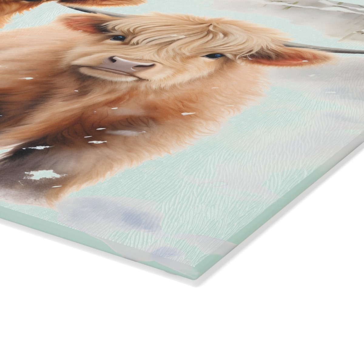Highland Cattle Glass Cutting Board - Rustic Kitchen Decor for Animal Lovers 18643557832948695658 Earthbound Pacific