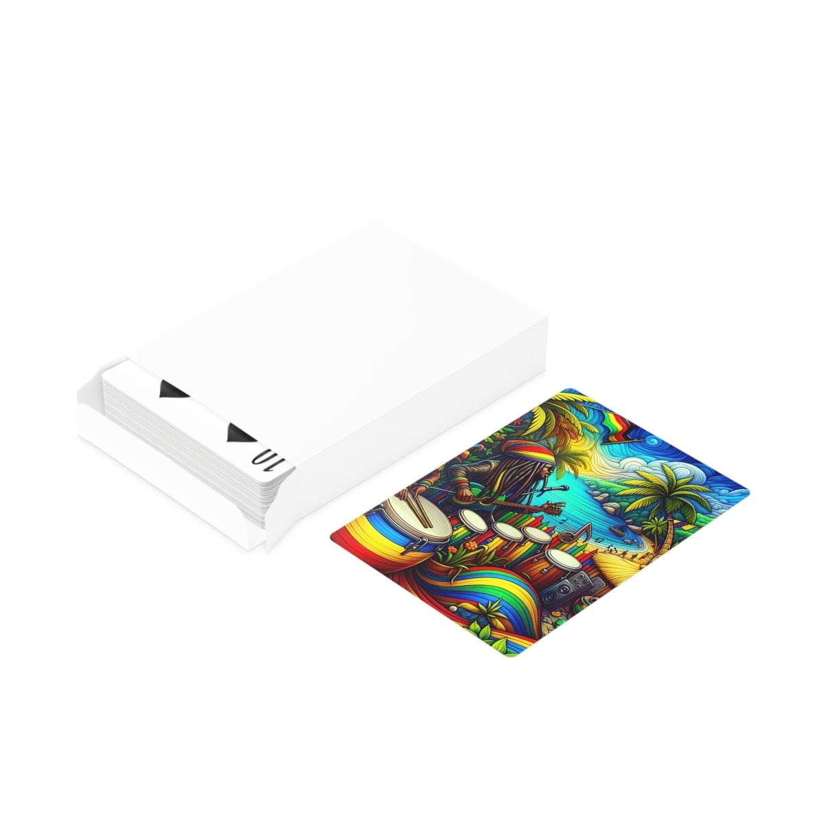 Jamaican Rasta Music Poker Cards - Earthbound Pacific