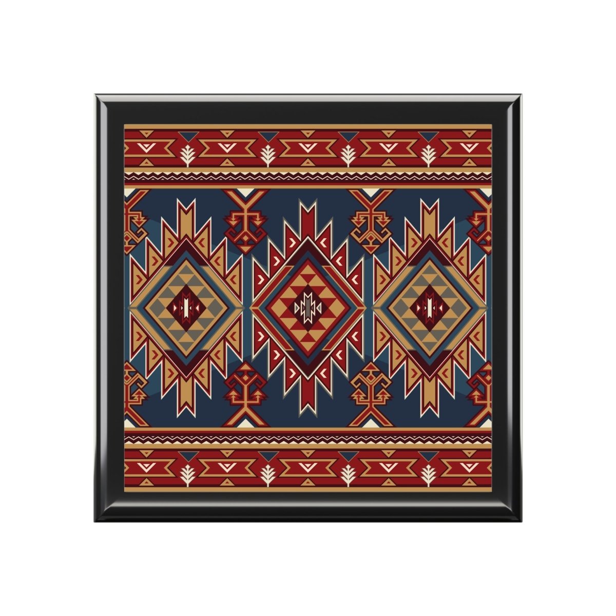 Jewelry Box, Geometric Tribal Design 21680141804525529800 Earthbound Pacific