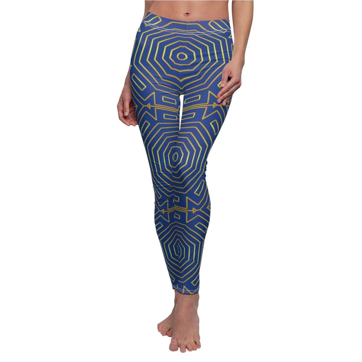 Leggings Art Deco Inspired Design Women's Casual Leggings - Earthbound Pacific