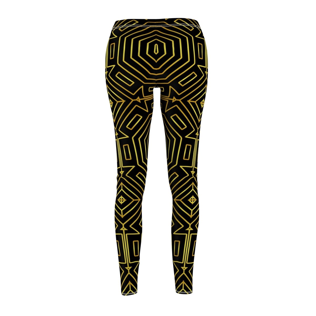 Leggings Art Deco Inspired Design Women's Cut & Sew Casual Leggings - Earthbound Pacific