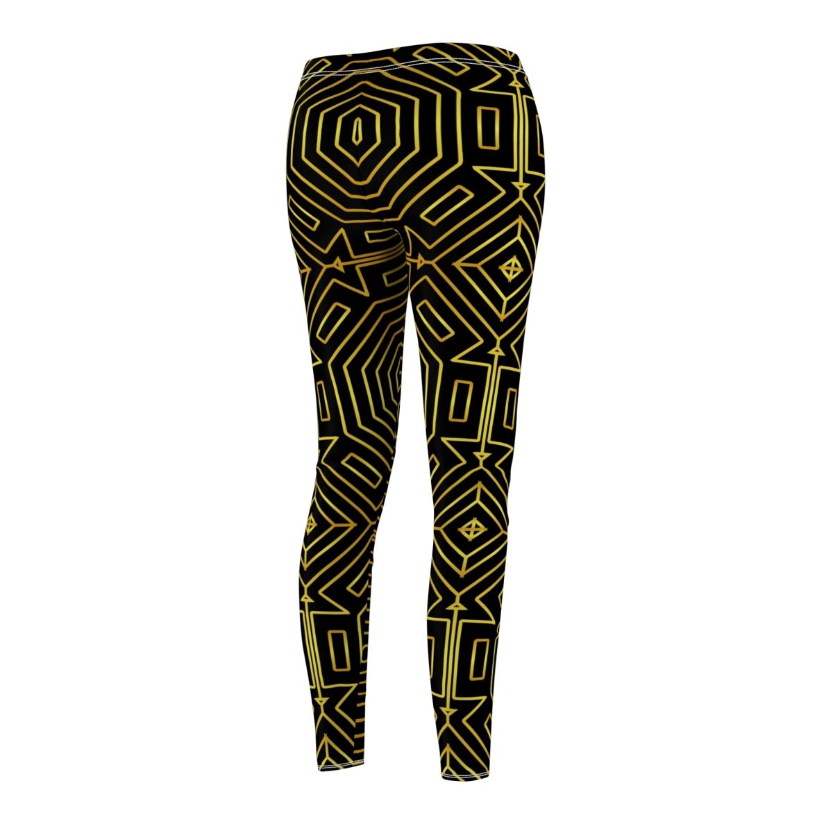 Leggings Art Deco Inspired Design Women's Cut & Sew Casual Leggings - Earthbound Pacific