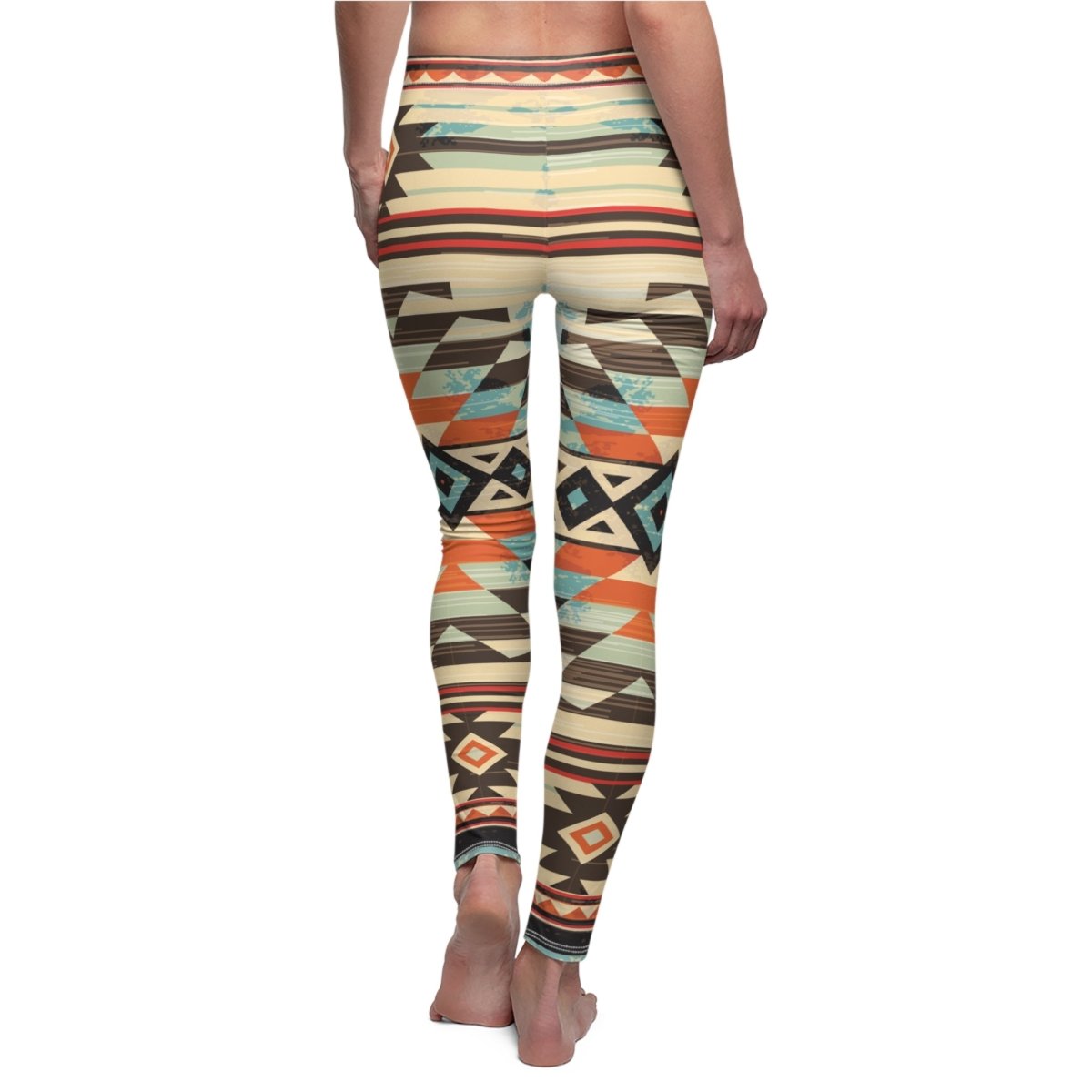 Leggings Native American Tribal Pattern - Earthbound Pacific