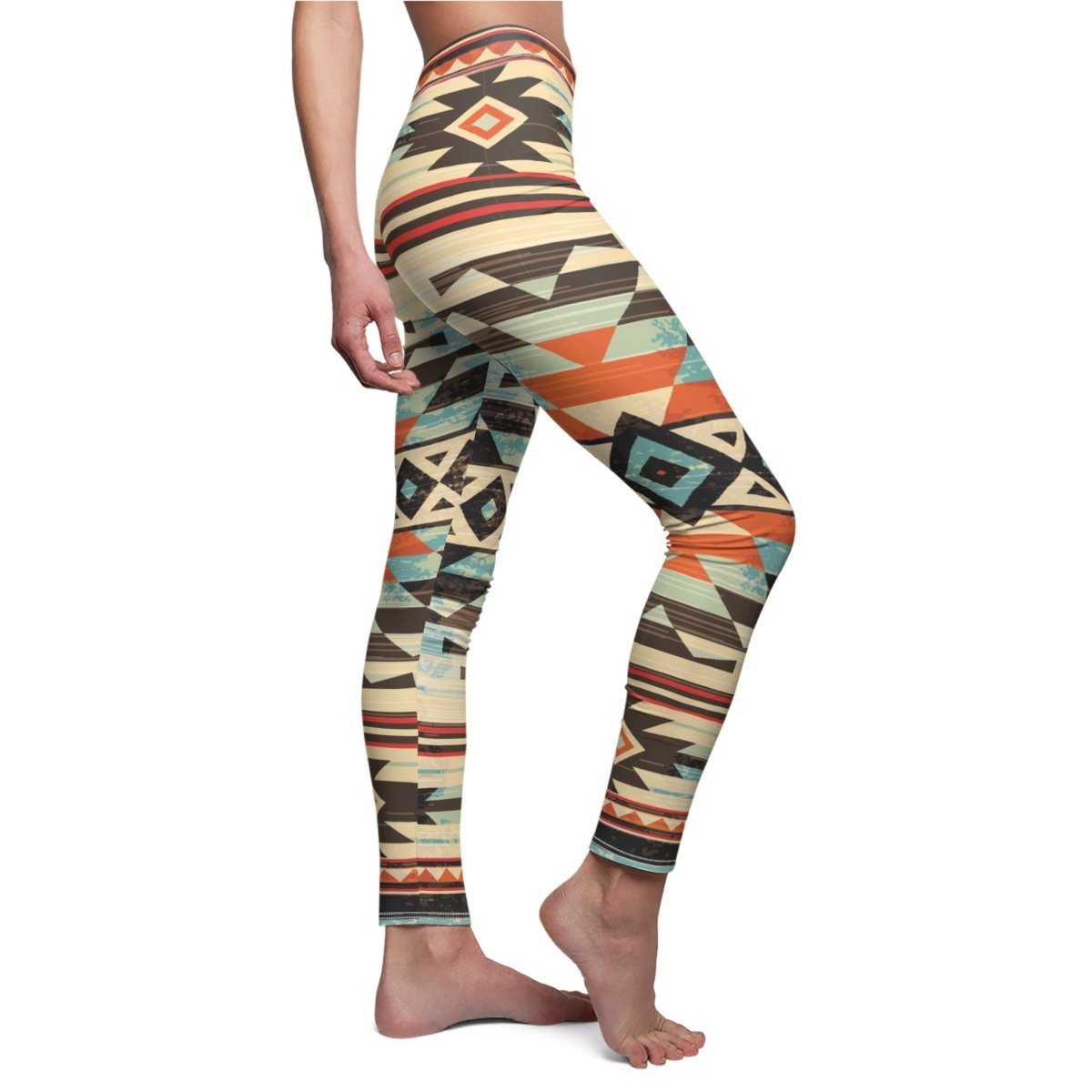 Leggings Native American Tribal Pattern - Earthbound Pacific