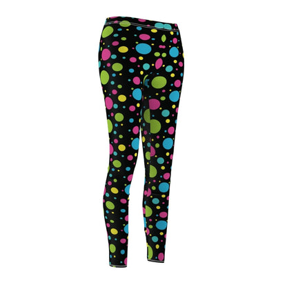 Leggings Neon Dot Women's Cut & Sew Casual - Earthbound Pacific