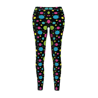 Leggings Neon Dot Women's Cut & Sew Casual - Earthbound Pacific