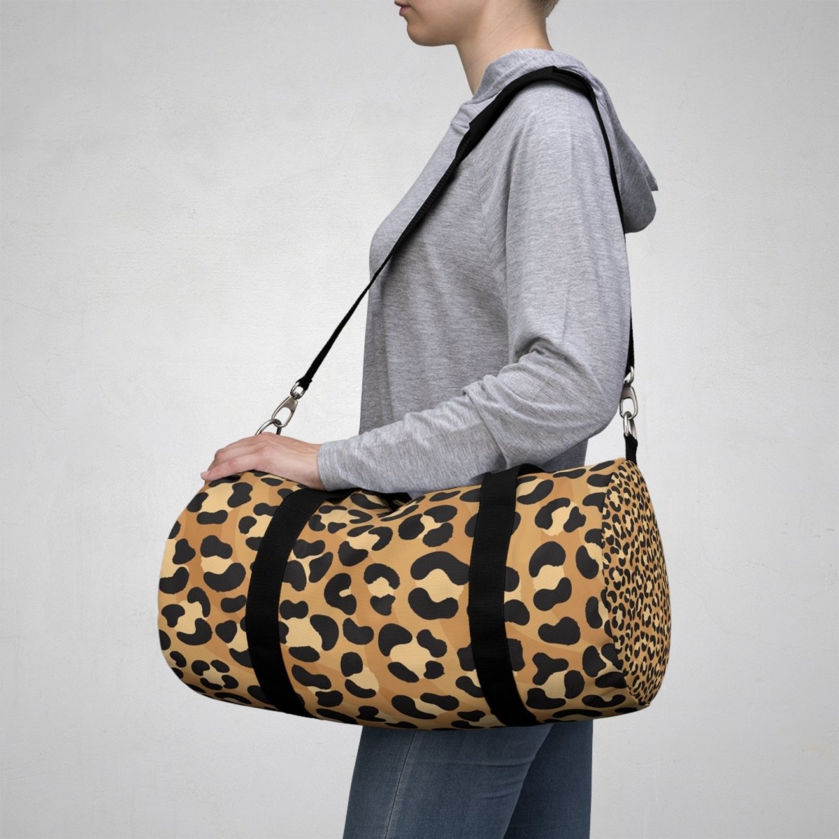 Leopard Print Travel Duffel Bag — Chic Animal - Print Weekender 10793668902613415203 Earthbound Pacific