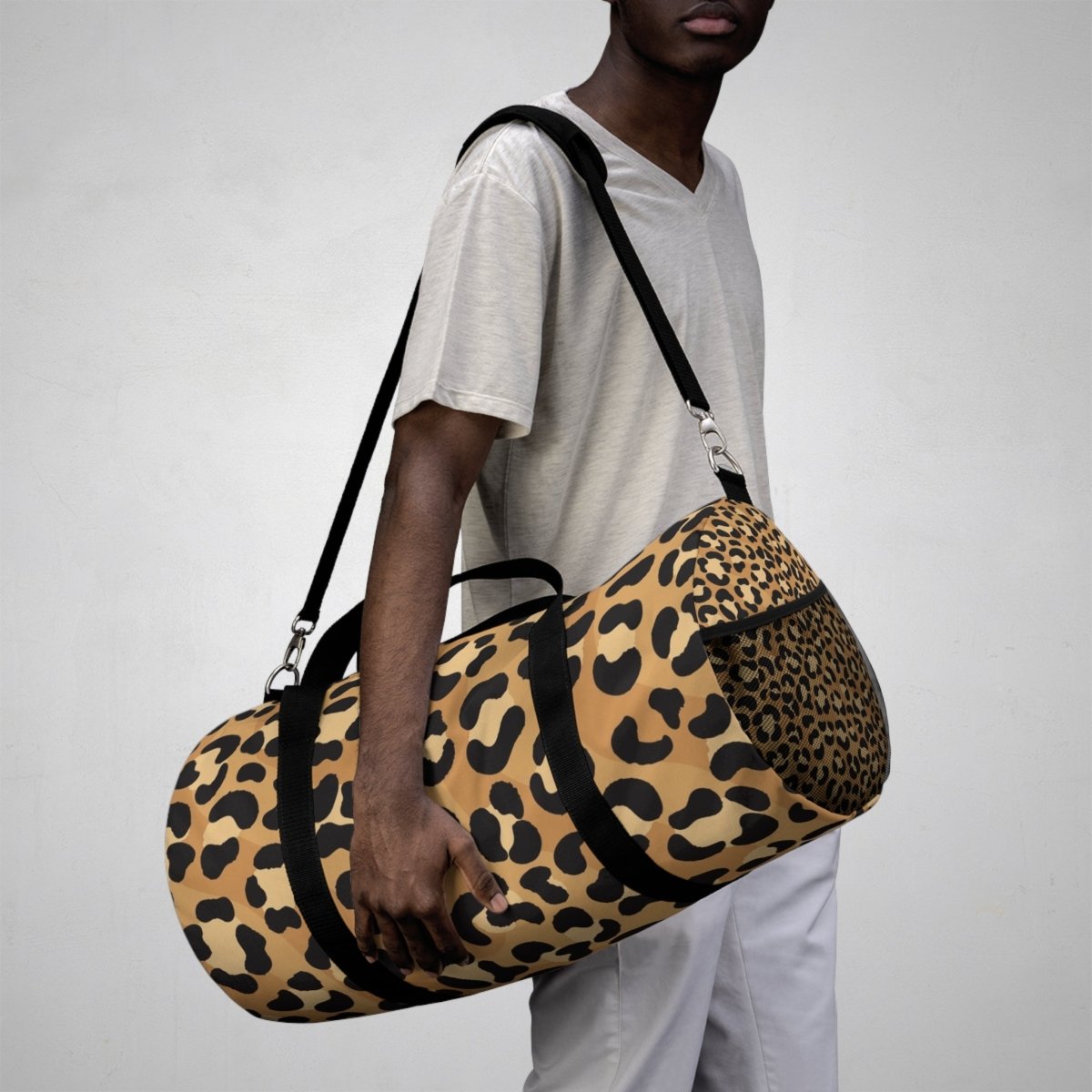 Leopard Print Travel Duffel Bag — Chic Animal - Print Weekender 10793668902613415203 Earthbound Pacific