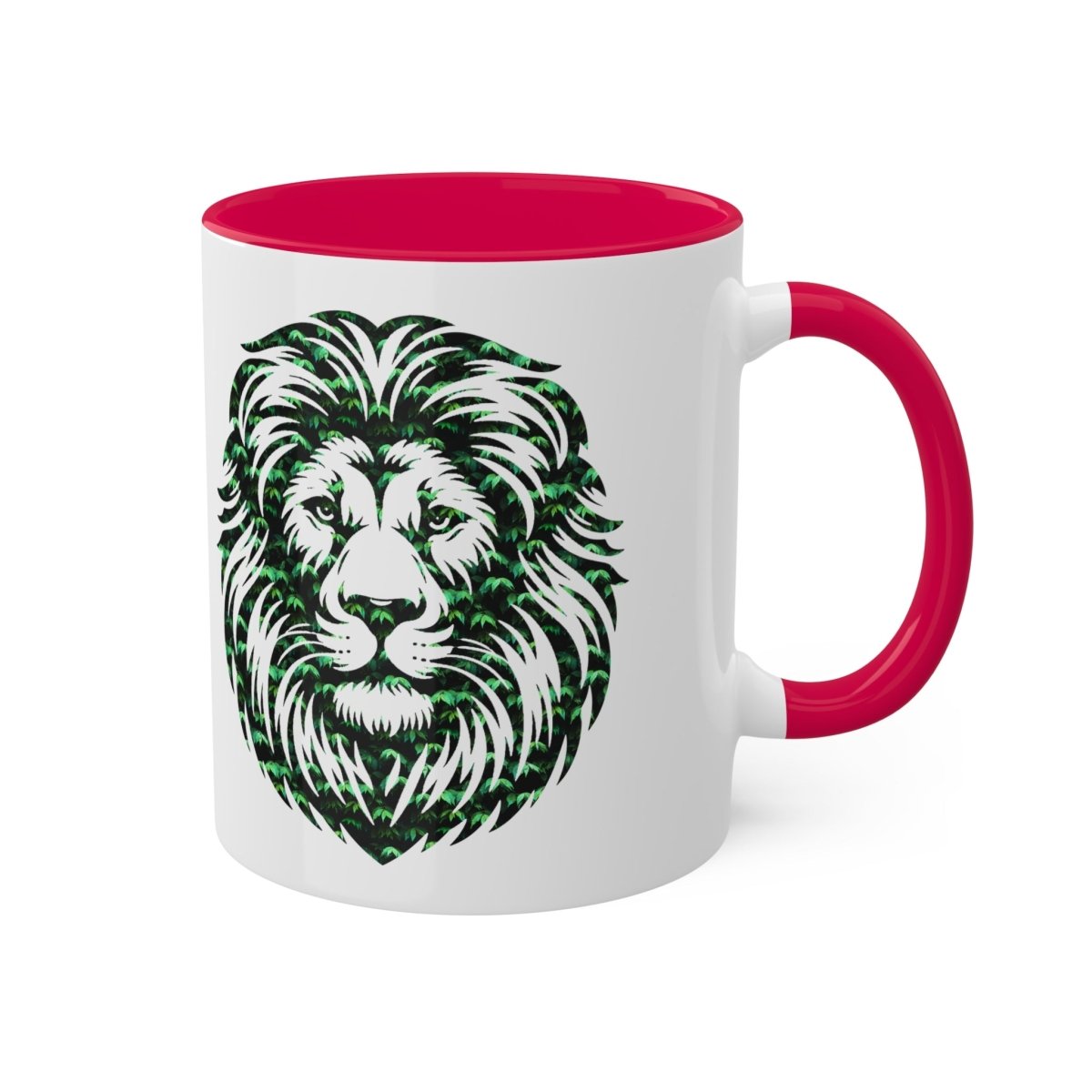 Lion Custom Colorful Mug, 11oz - Earthbound Pacific