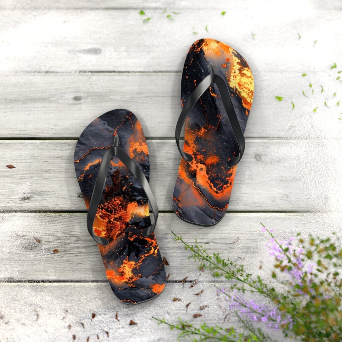 Magma Madness design Flip Flops 35253785317569750916 Earthbound Pacific