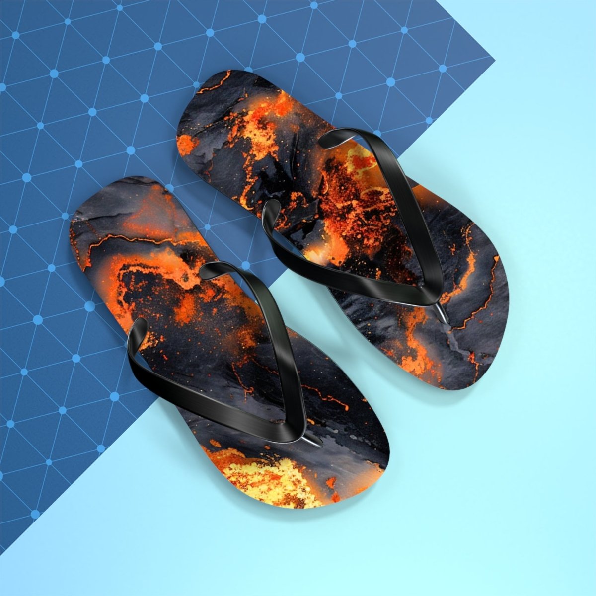 Magma Madness design Flip Flops 35253785317569750916 Earthbound Pacific