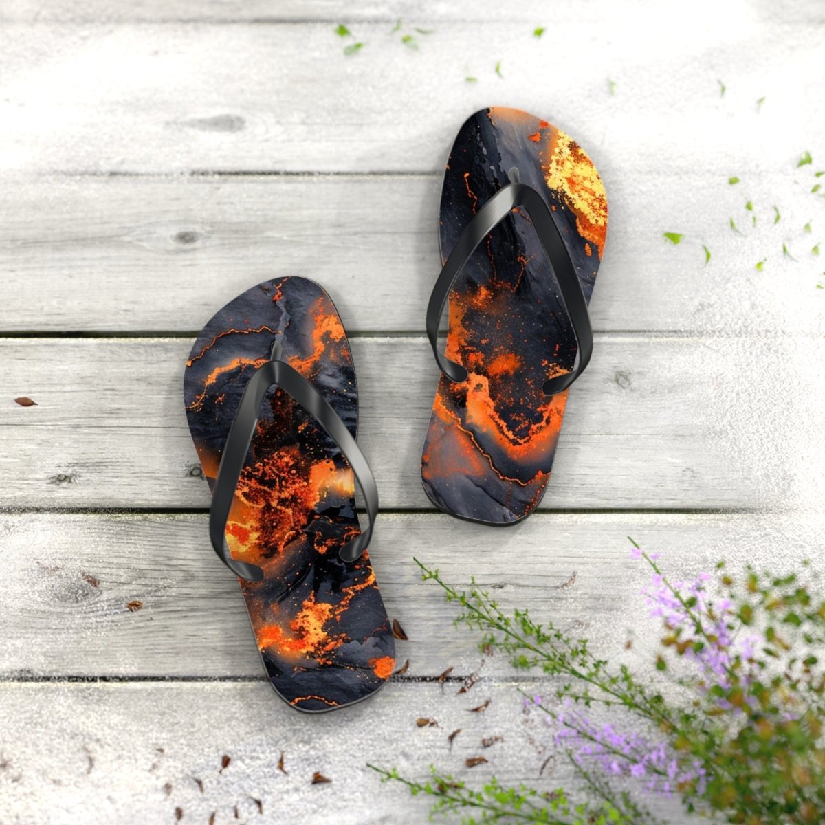 Magma Madness design Flip Flops 35253785317569750916 Earthbound Pacific