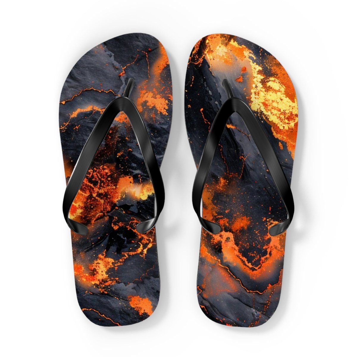Magma Madness design Flip Flops 35253785317569750916 Earthbound Pacific