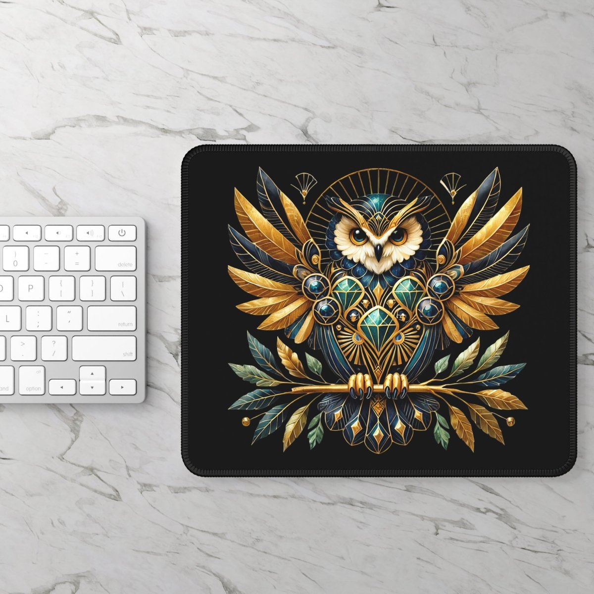 Majestic Owl Gaming Mouse Pad - Exotic Design for Gamers and Creatives 13901800518576649575 Earthbound Pacific
