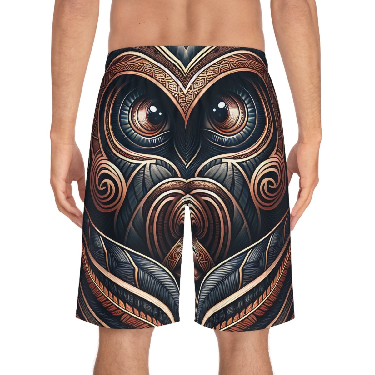 Maori Inspired Men's Board Shorts - Earthbound Pacific