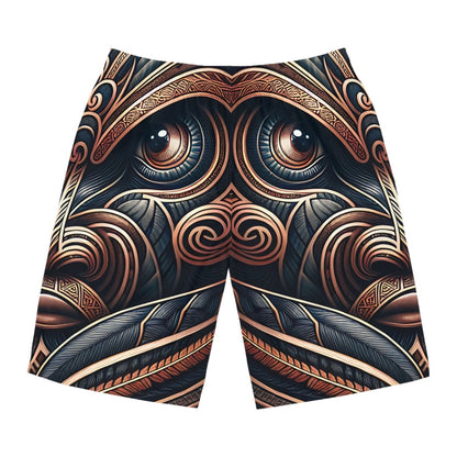 Maori Inspired Men's Board Shorts - Earthbound Pacific