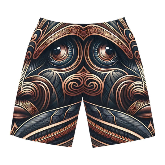 Maori Inspired Men's Board Shorts - Earthbound Pacific