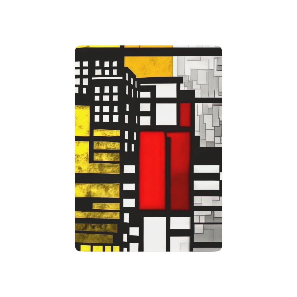 Modern Art Playing Card Deck, Piet Mondrian Inspired Poker Cards, Unique Game Night Gift, Artistic Playing Cards, Abstract Design Deck, - Earthbound Pacific