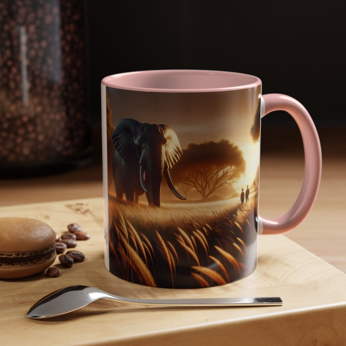 Mug - Bull Elephant Coffee Mug - Earthbound Pacific