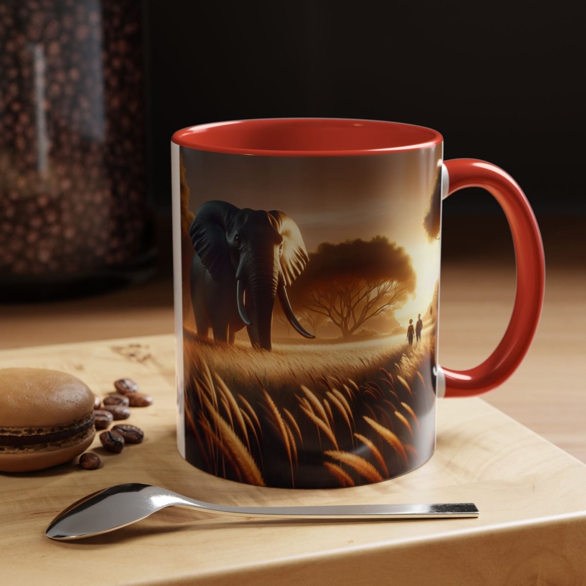 Mug - Bull Elephant Coffee Mug - Earthbound Pacific