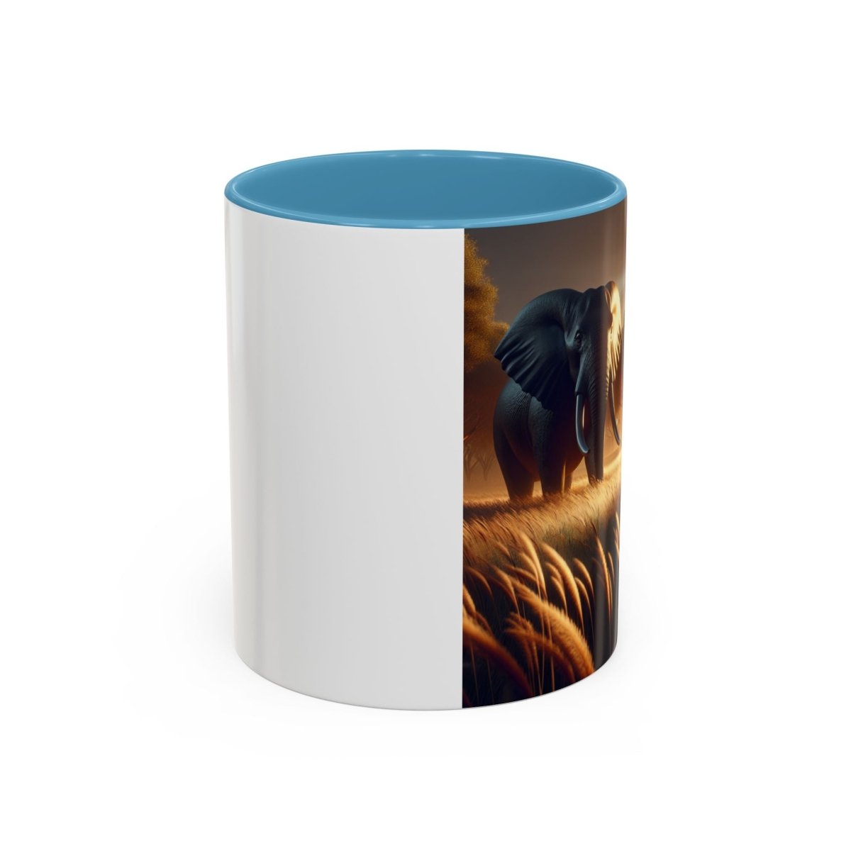 Mug - Bull Elephant Coffee Mug - Earthbound Pacific