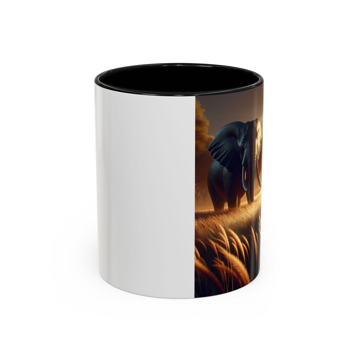 Mug - Bull Elephant Coffee Mug - Earthbound Pacific