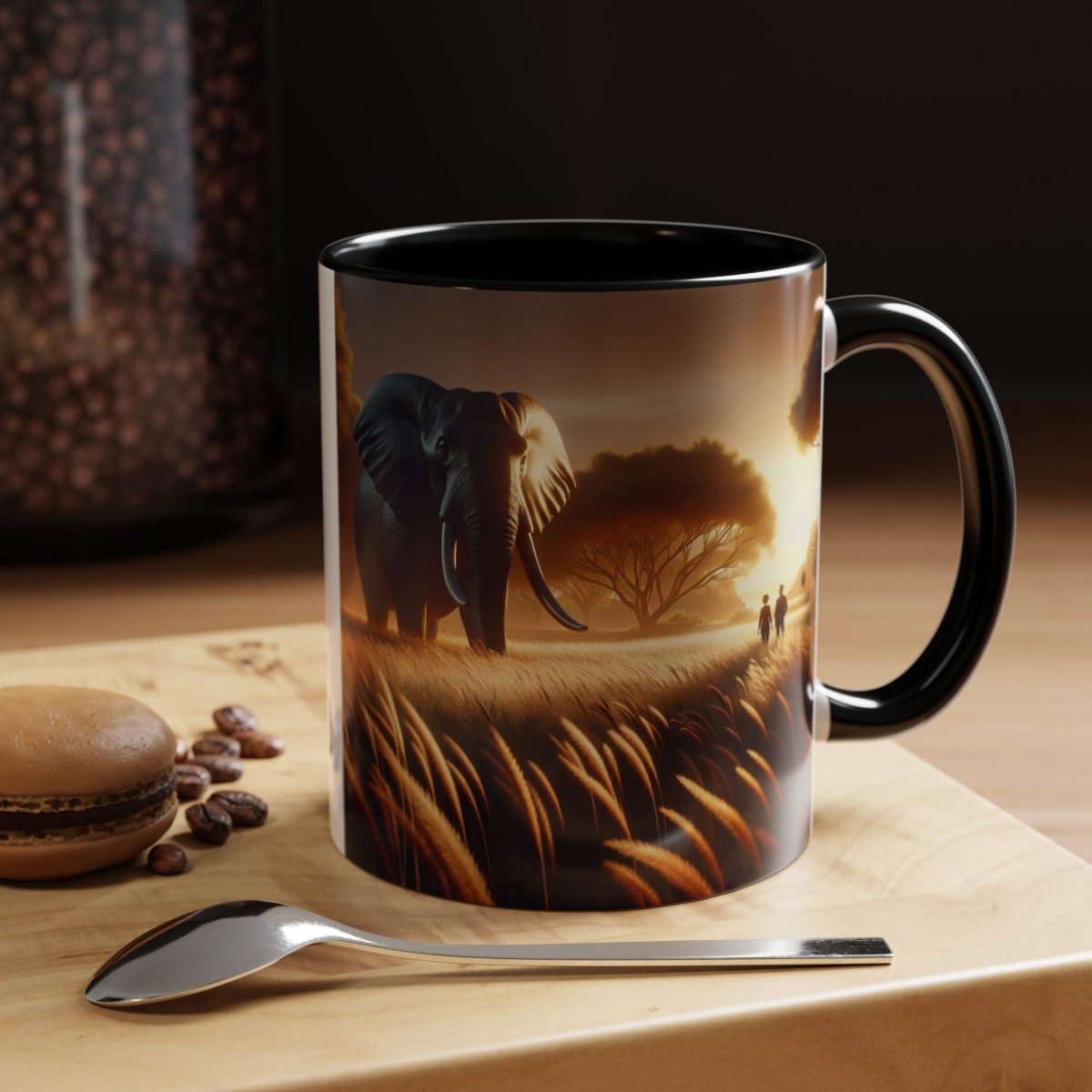 Mug - Bull Elephant Coffee Mug - Earthbound Pacific