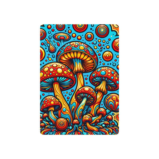 Mushroom Playing Cards, Fun Game Night Deck, Unique Poker Cards, Fantasy Theme Deck, Magic Mushroom Playing Cards, Whimsical Card Game Set - Earthbound Pacific