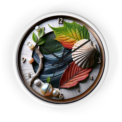 Nature Custom Design Wall Clock - Earthbound Pacific