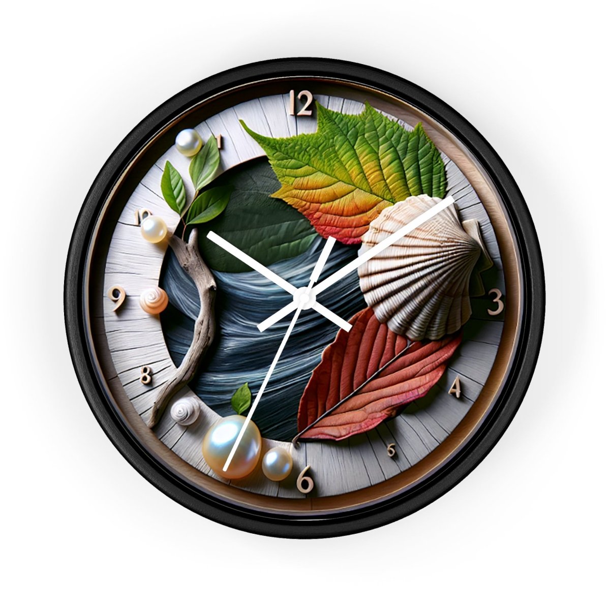 Nature Custom Design Wall Clock - Earthbound Pacific