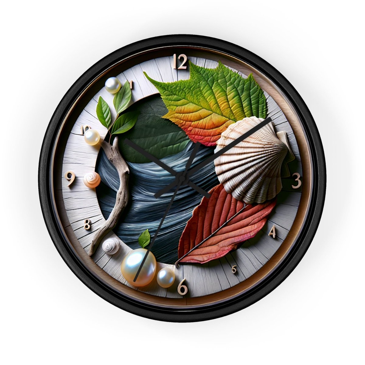 Nature Custom Design Wall Clock - Earthbound Pacific