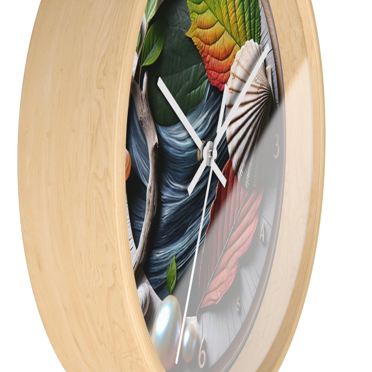 Nature Custom Design Wall Clock - Earthbound Pacific