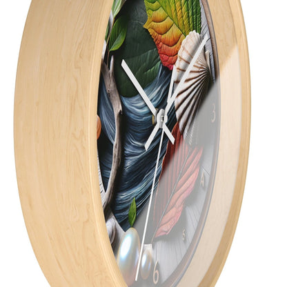 Nature Custom Design Wall Clock - Earthbound Pacific