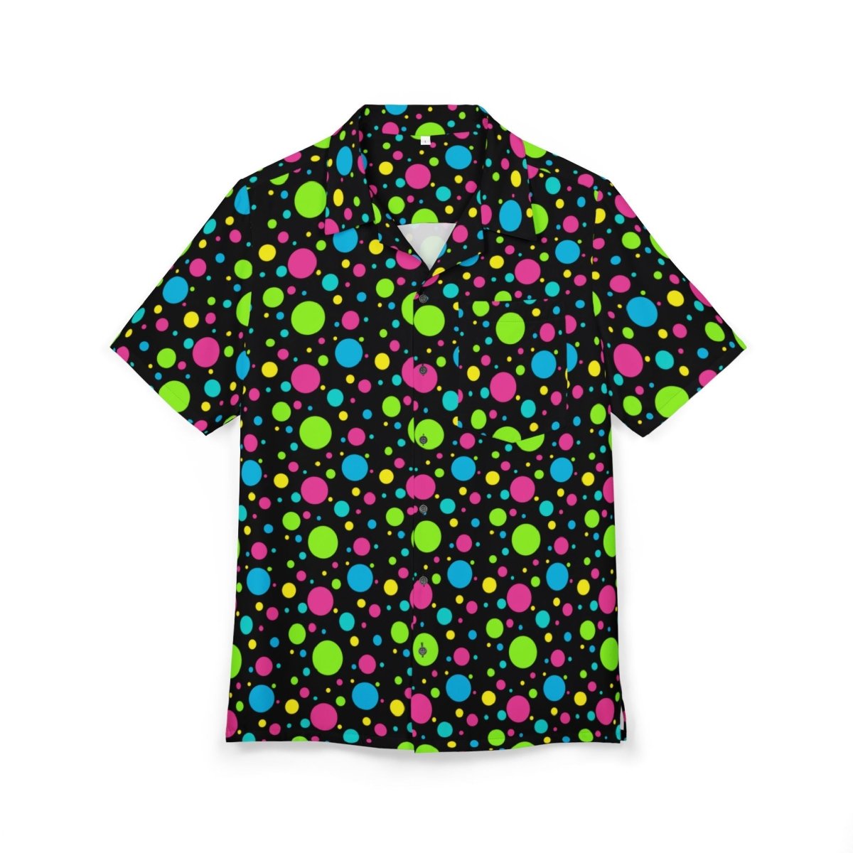 Neon Dot Mens Hawaiian Shirt - Earthbound Pacific