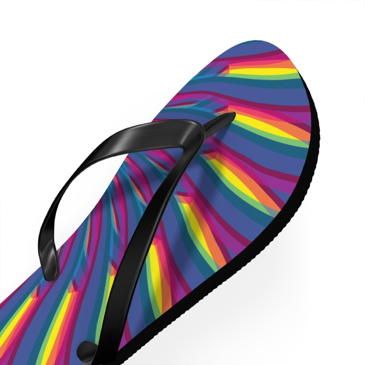 Neon Waves Design Flip Flops 30222639542548142895 Earthbound Pacific