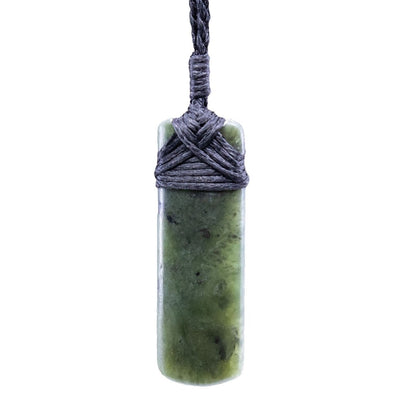 Maori Jade Stylized Maori Mini Toki Necklace MJT40B Earthbound Pacific