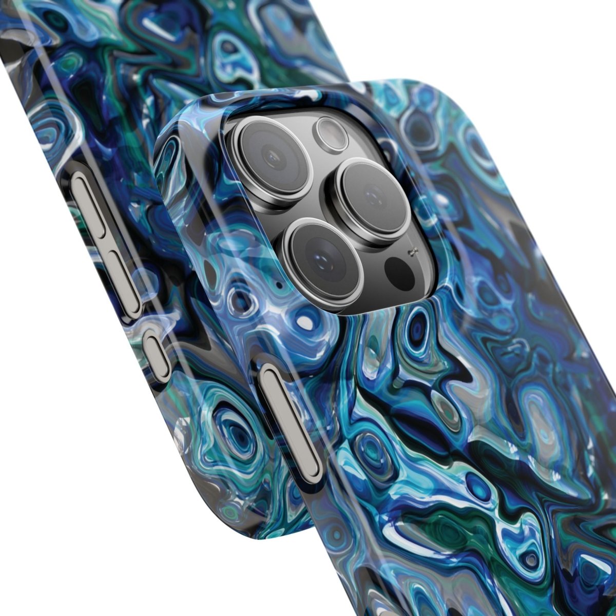 New Zealand - Inspired Phone Case Abalone Paua Shell,Slim iPhone Cover, Protective Case, Unique Gift, Trendy Accessories, - Earthbound Pacific