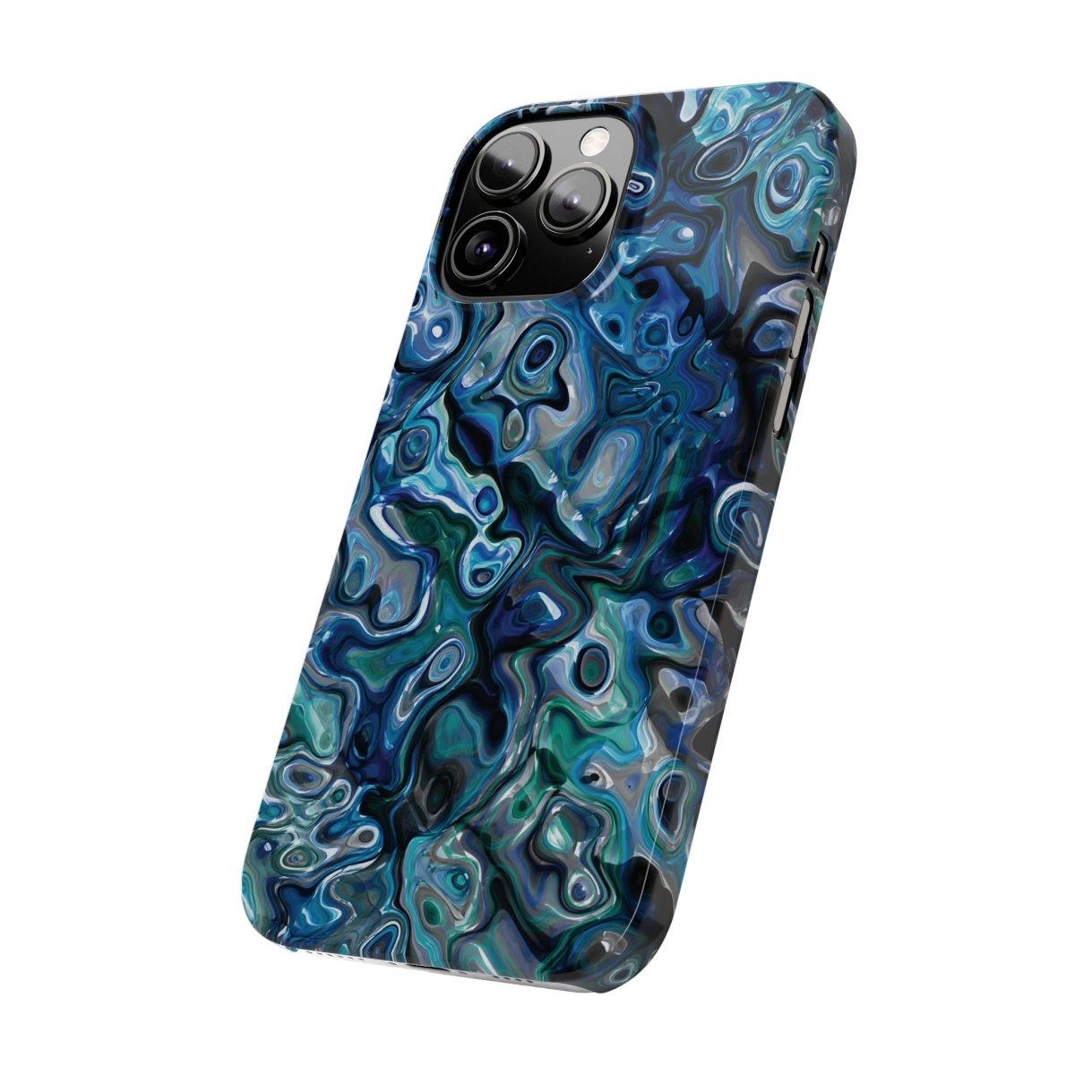 New Zealand - Inspired Phone Case Abalone Paua Shell,Slim iPhone Cover, Protective Case, Unique Gift, Trendy Accessories, - Earthbound Pacific