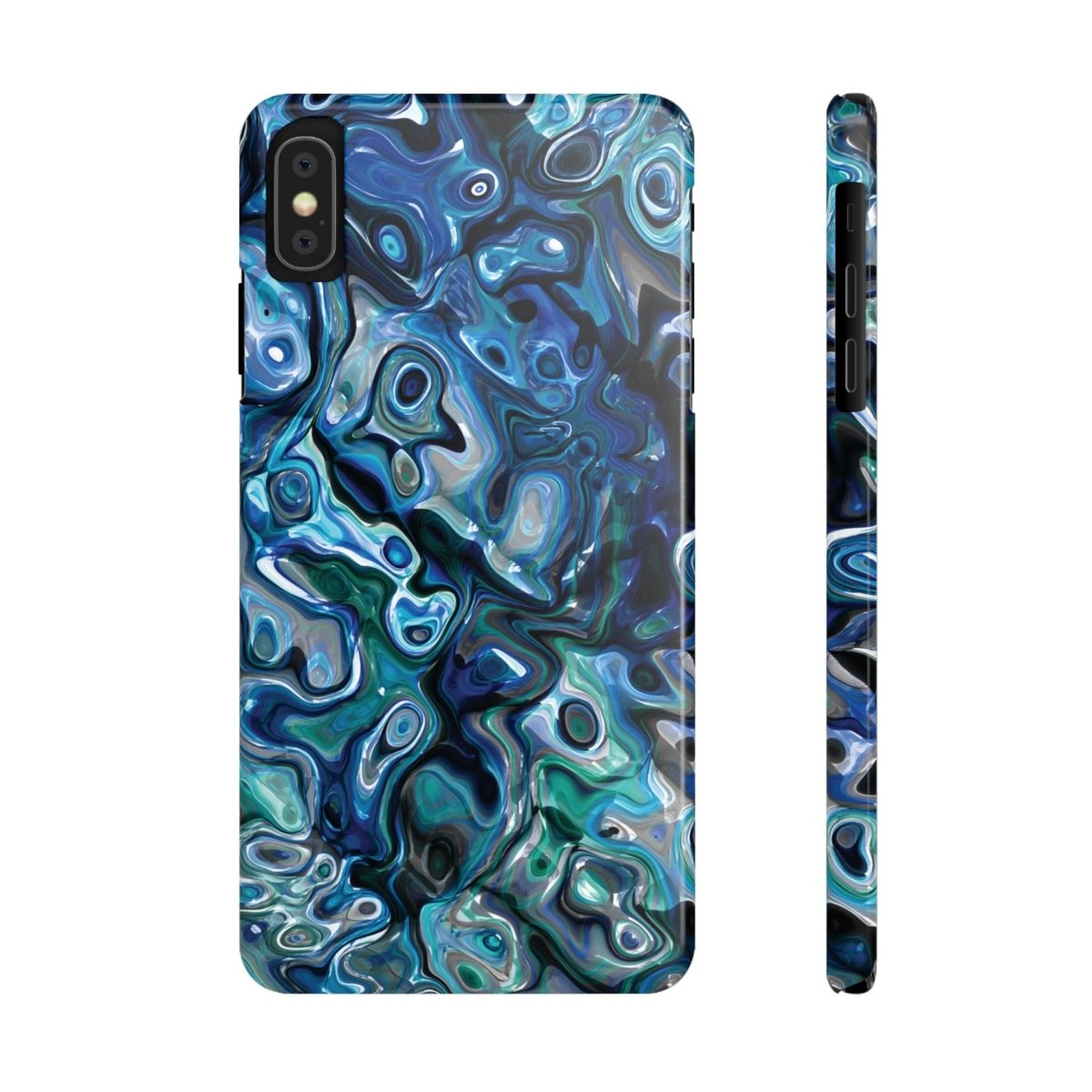 New Zealand - Inspired Phone Case Abalone Paua Shell,Slim iPhone Cover, Protective Case, Unique Gift, Trendy Accessories, - Earthbound Pacific