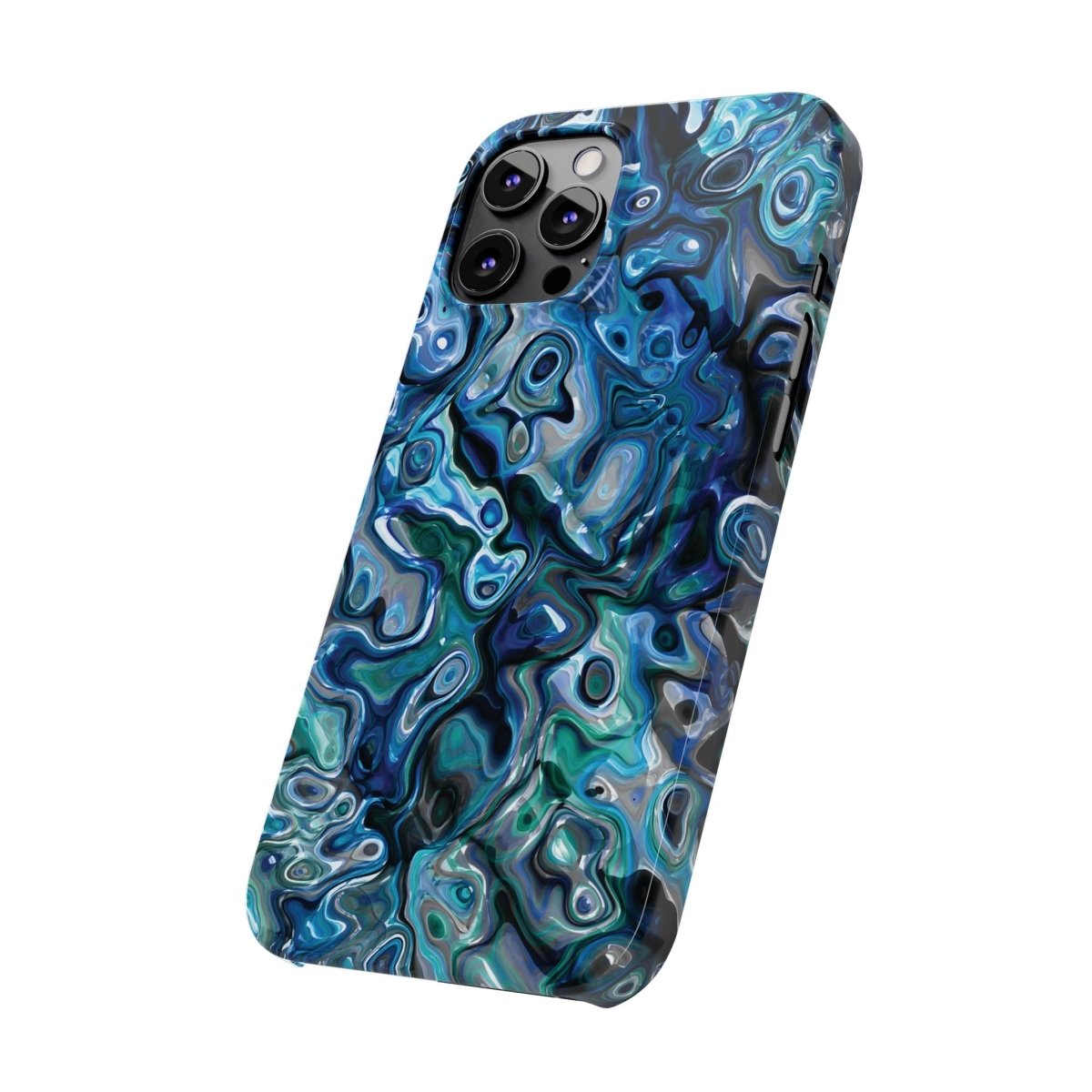 New Zealand - Inspired Phone Case Abalone Paua Shell,Slim iPhone Cover, Protective Case, Unique Gift, Trendy Accessories, - Earthbound Pacific