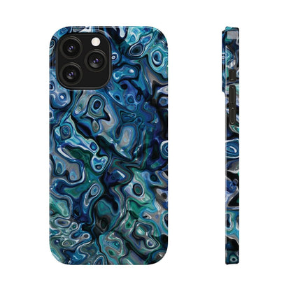 New Zealand - Inspired Phone Case Abalone Paua Shell,Slim iPhone Cover, Protective Case, Unique Gift, Trendy Accessories, - Earthbound Pacific