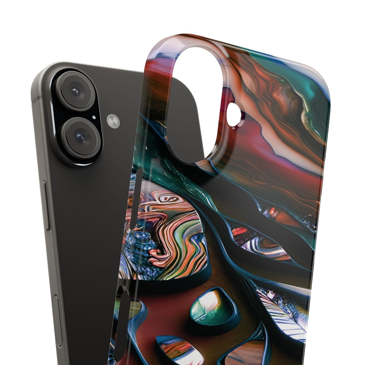 New Zealand - Inspired Phone Case Abalone Paua Shell,Slim iPhone Cover, Protective Case, Unique Gift, Trendy Accessories, - Earthbound Pacific