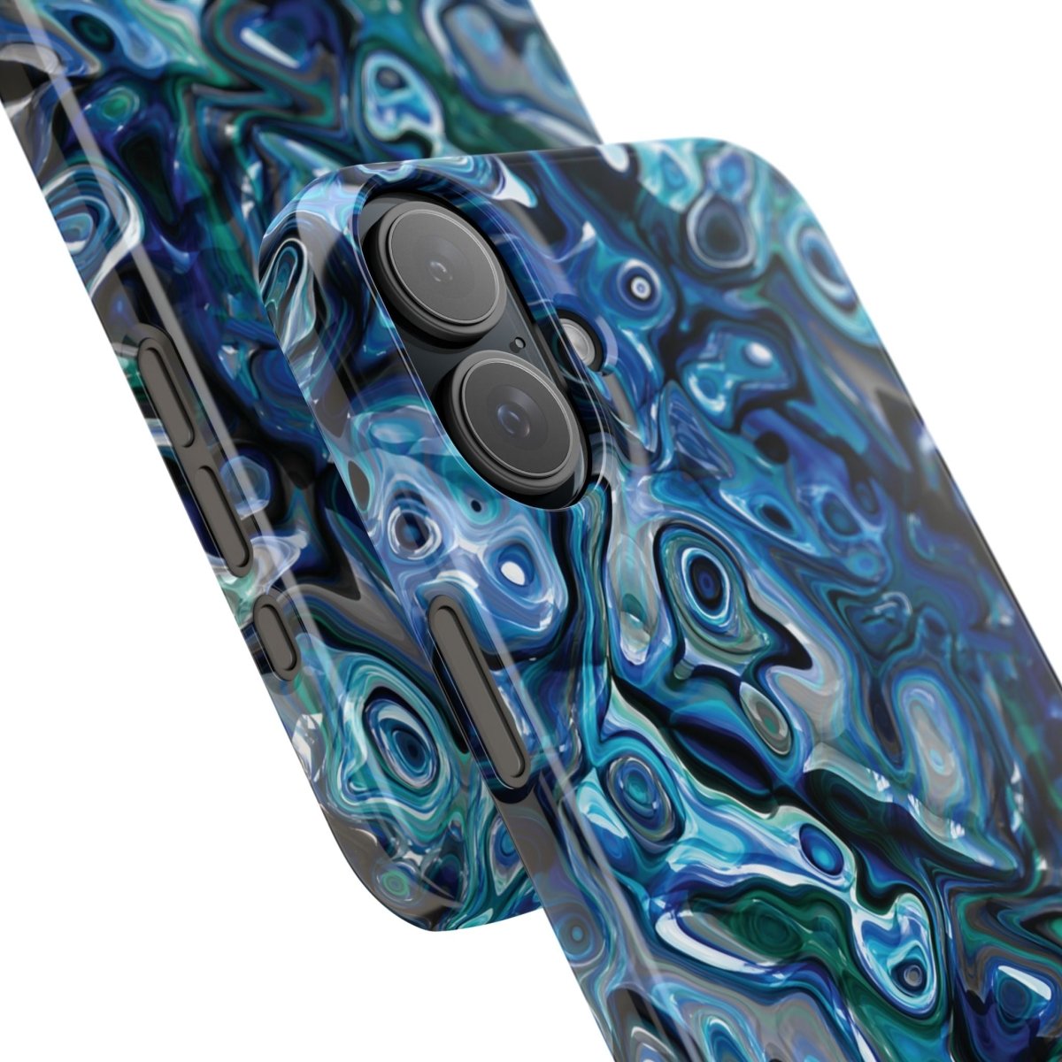 New Zealand - Inspired Phone Case Abalone Paua Shell,Slim iPhone Cover, Protective Case, Unique Gift, Trendy Accessories, - Earthbound Pacific