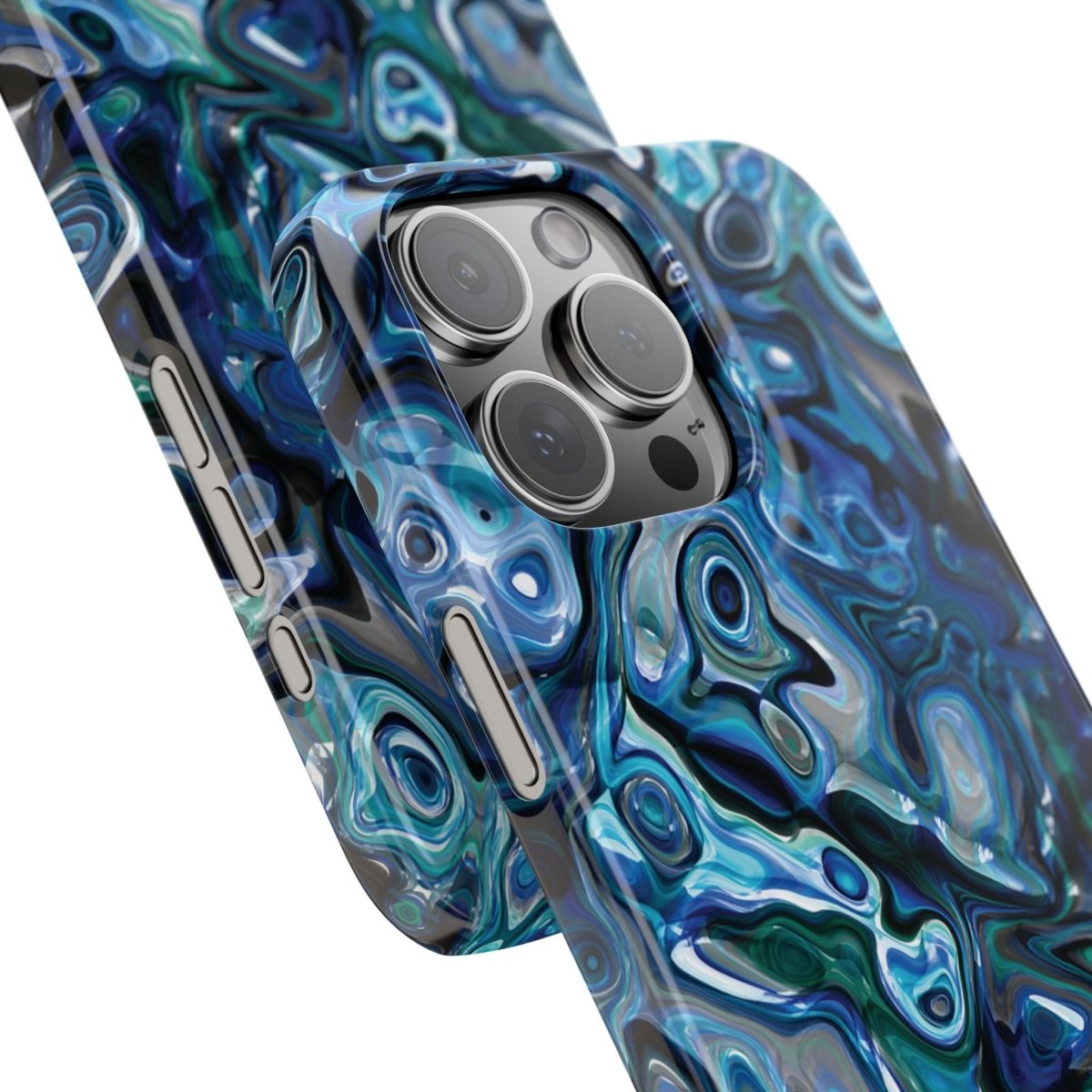 New Zealand - Inspired Phone Case Abalone Paua Shell,Slim iPhone Cover, Protective Case, Unique Gift, Trendy Accessories, - Earthbound Pacific