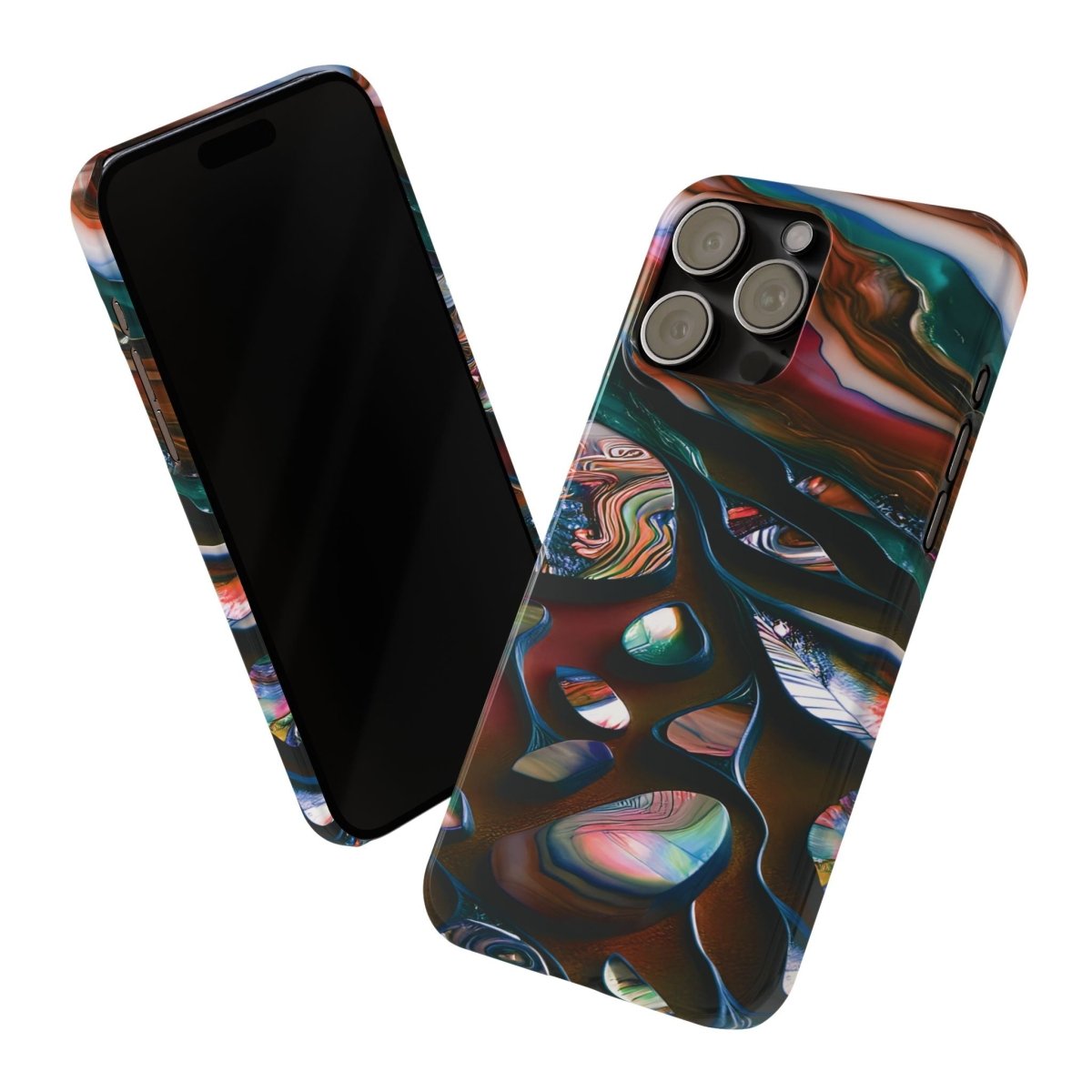 New Zealand - Inspired Phone Case Abalone Paua Shell,Slim iPhone Cover, Protective Case, Unique Gift, Trendy Accessories, - Earthbound Pacific