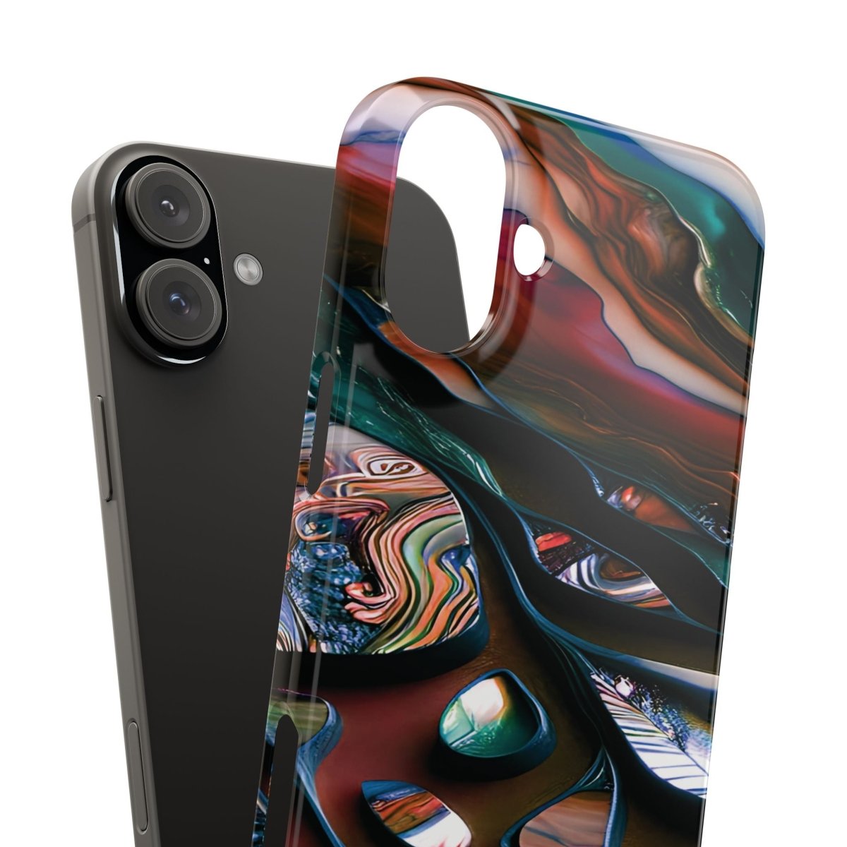 New Zealand - Inspired Phone Case Abalone Paua Shell,Slim iPhone Cover, Protective Case, Unique Gift, Trendy Accessories, - Earthbound Pacific